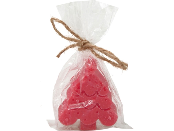 Свеча "Елочка", красный