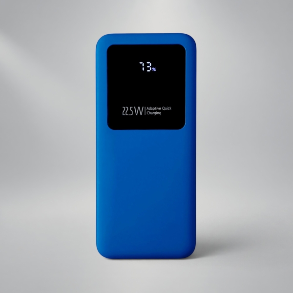 Внешний аккумулятор Kris soft touch, 10000mAh (Синий)