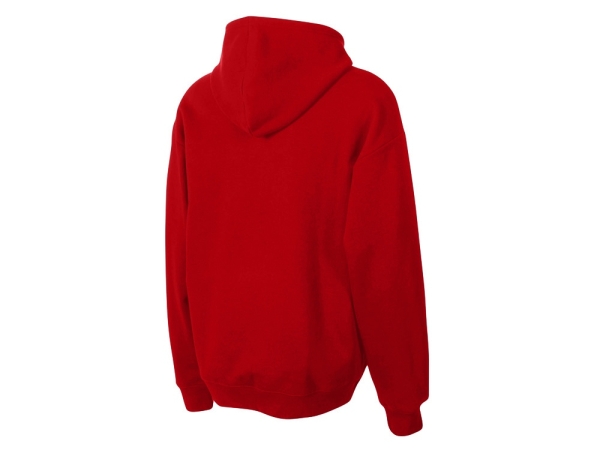 Толстовка с капюшоном оверсайз «Berlin» унисекс, красный