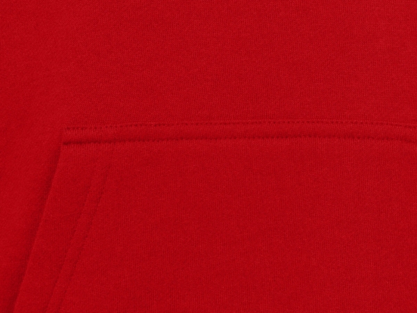 Толстовка с капюшоном оверсайз «Berlin» унисекс, красный