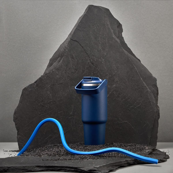 Термокружка вакуумная Montana, синяя