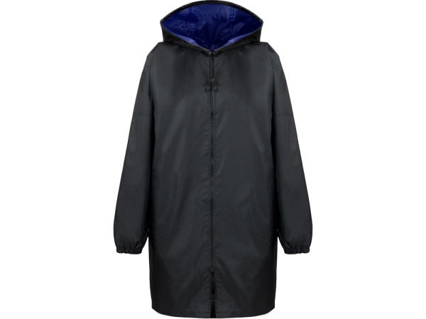 Дождевик «Bi-color» унисекс, синий классический/черный