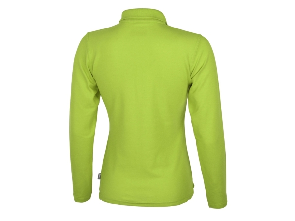 Рубашка поло Point женская с длинным рукавом, зеленое яблоко