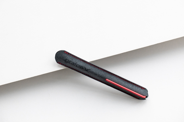 Карандаш GrafeeX с фиолетовым клипом в чехле