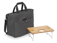 Набор для пикника Fabar сумка-холодильник и бамбуковый столик на ножках Набор для пикника Fabar сумка-холодильник и бамбуковый столик на ножках