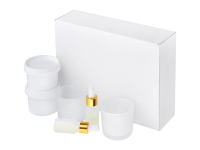 Набор для создания 2-х ароматических свечей: амбра и табак/маракуйя, сандал и пачули (без лого LM)