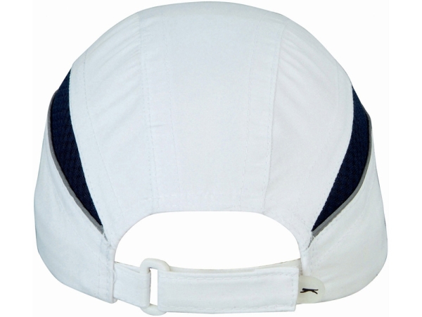 Бейсболка "Qualifier" 6-ти панельная, белый/синий