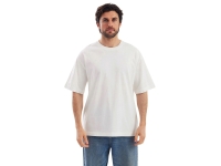 Футболка Kyoto из джерси 180 г/м2 с пич отделкой, унисекс, молочный Футболка Kyoto из джерси 180 г/м2 с пич отделкой, унисекс, молочный