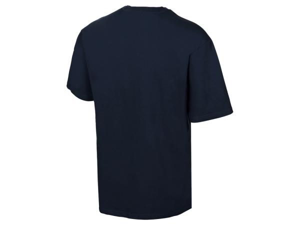 Футболка из френч терри «Warsaw» унисекс 220гр, темно-синий