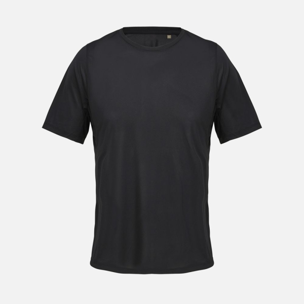 Футболка спортивная унисекс Storm, черная