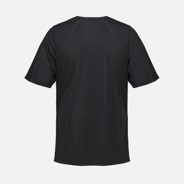 Футболка спортивная унисекс Storm, черная