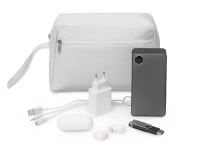 Органайзер для электроники и проводов "Carriage", белый