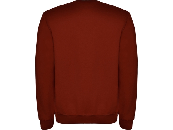 Свитшот с начесом "Clasica" унисекс, гранатовый