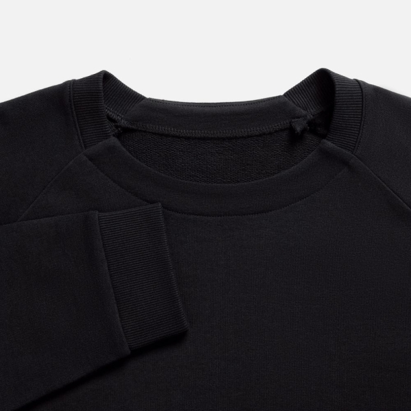 Свитшот унисекс Avenu, черный