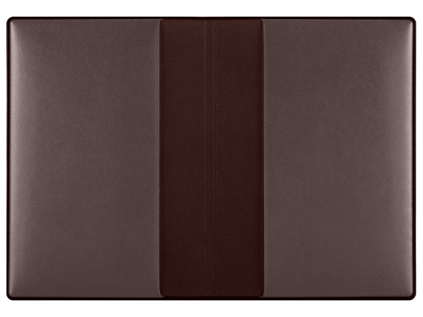 Классическая обложка для паспорта "Favor", коричневая