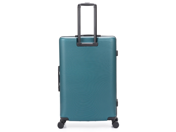 Чемодан TORBER Onego, зелёный, ABS-пластик, 79,5 х 51 х 29 см, 103 л