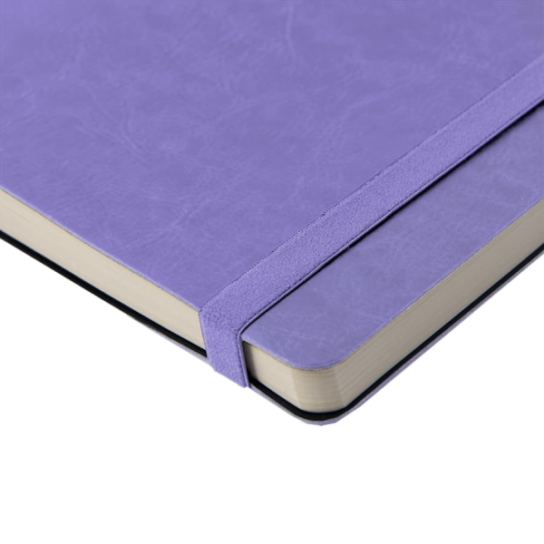 Ежедневник недатированный Boomer, А5,  белый, кремовый блок в линейку, без обреза