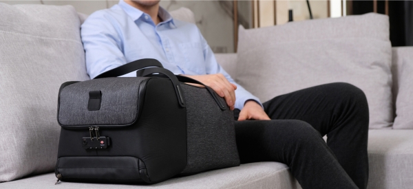 Дорожная сумка KORIN FlexPack Go 53х23х26 см, темно-серая