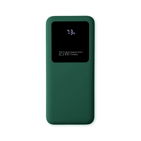 Внешний аккумулятор Kris soft touch, 10000mAh (Тёмно-зелёный)