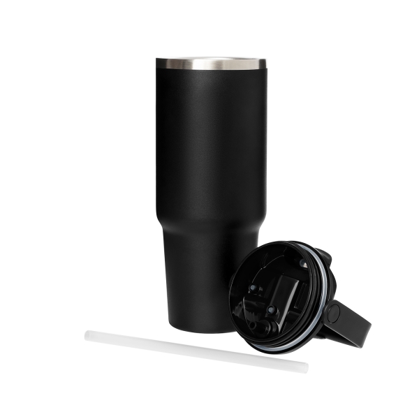 Термокружка вакуумная Montana, черный