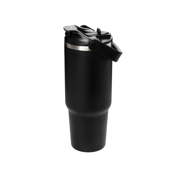 Термокружка вакуумная Montana, черный