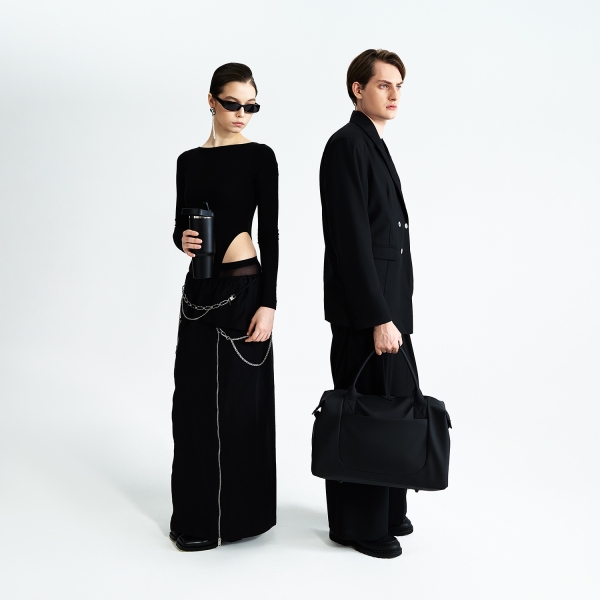 Термокружка вакуумная Montana, черный