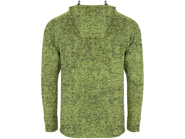 Толстовка на молнии "Everest", меланжевый салатовый