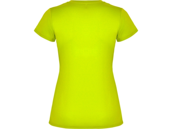 Футболка спортивная женская "Montecarlo", неоновый желтый