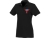 Женское поло Helios с коротким рукавом, черный