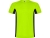 Спортивная футболка "Shanghai" детская, неоновый зеленый/черный
