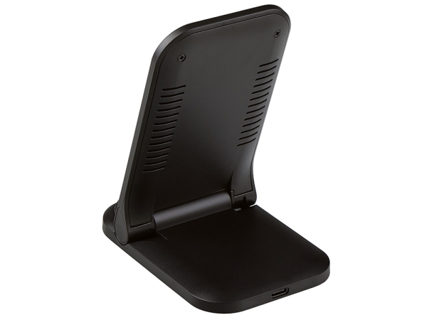 Беспроводное зарядное устройство «Foldy», 15 Вт, черный
