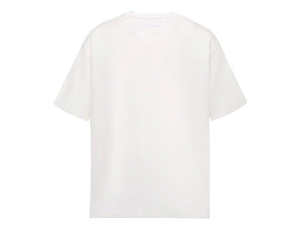 Футболка Kyoto из джерси 180 г/м2 с пич отделкой, унисекс, молочный