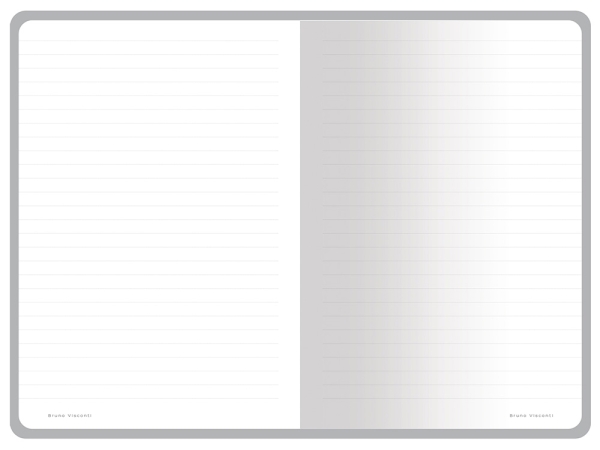 Тетрадь с каменной бумагой А5 "Carrara" 40 л., линейка, бордовый