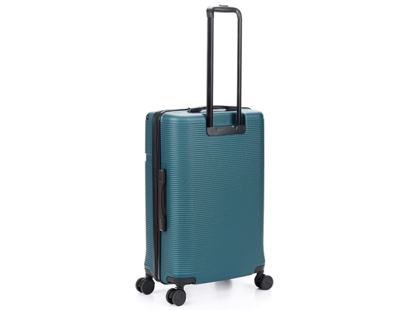 Чемодан TORBER Onego, зелёный, ABS-пластик, 69,5 х 46 х 26 см, 69 л