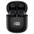 Беспроводные наушники с микрофоном Air Buds Pro, TWS, BT 5.3, LED, 300 мАч, черный, Deppa