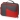 Изотермическая сумка-холодильник "Breeze" для ланч-бокса, серый/красный