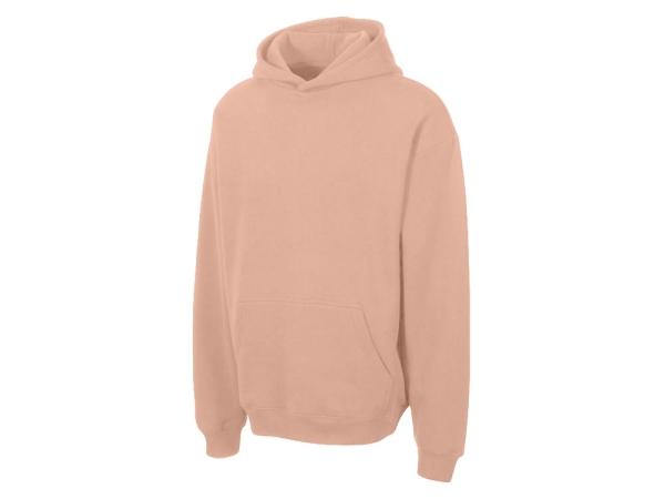 Толстовка с капюшоном оверсайз «Berlin» унисекс, лосось