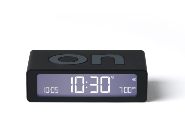 Часы настольные Flip Mini, черный