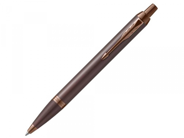 Шариковая ручка Parker IM Monochrome Brown, стержень:M, цвет чернил: blue, в подарочной упаковке.