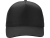 Бейсболка "Poly" 5-ти панельная, черный