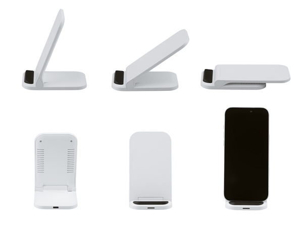 Беспроводное зарядное устройство «Foldy», 15 Вт, белый