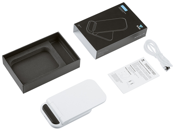 Беспроводное зарядное устройство «Foldy», 15 Вт, белый