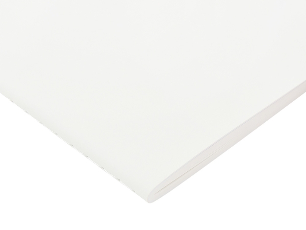 Тетрадь с каменной бумагой А5 "Carrara" 40 л., линейка, белый