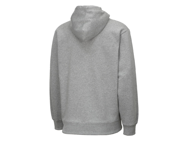 Толстовка с капюшоном оверсайз «Lisbon» унисекс, серый меланж