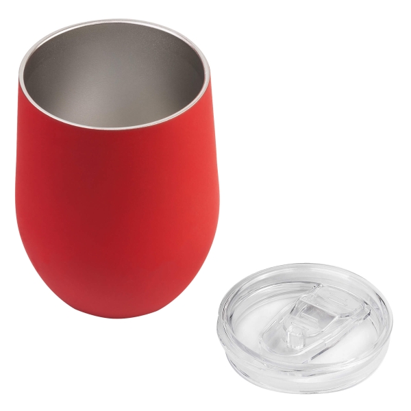 Термокружка (кофер) STEP SOFT 370мл Красная 6300.03