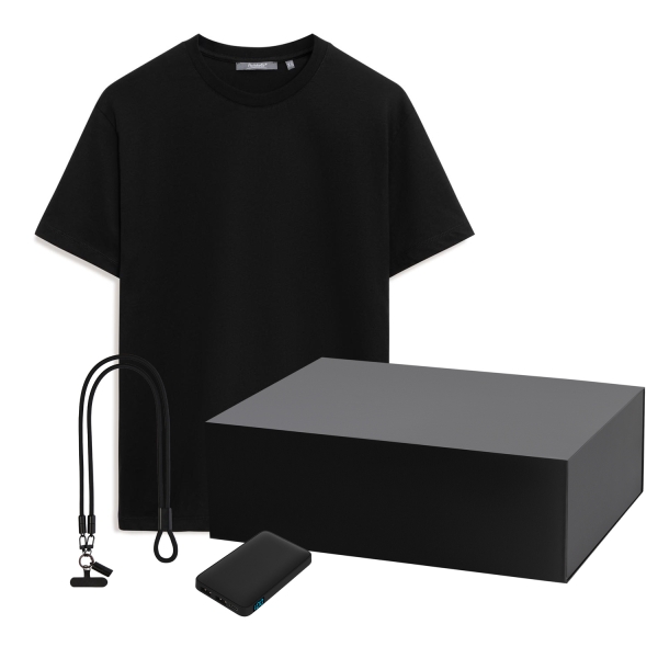 Набор с одеждой Крис (KRIS) (футболка, рюкзак, бутылка),синий, 3XL