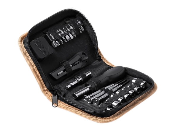 Набор инструментов «Декер», 25 аксессуаров, бежевый