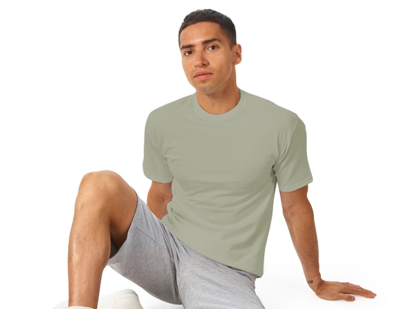 Футболка из френч терри «Warsaw» унисекс 220гр, оливковый