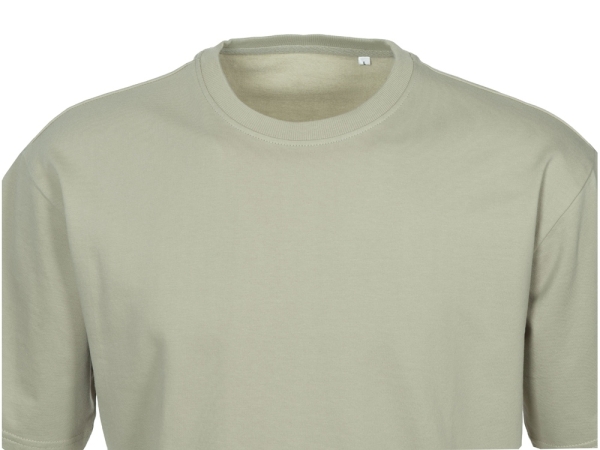 Футболка из френч терри «Warsaw» унисекс 220гр, оливковый