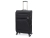 Чемодан TORBER НЕРО, чёрный, переработанный ПЭТ, 48 х 28 х 79 см, 90 л